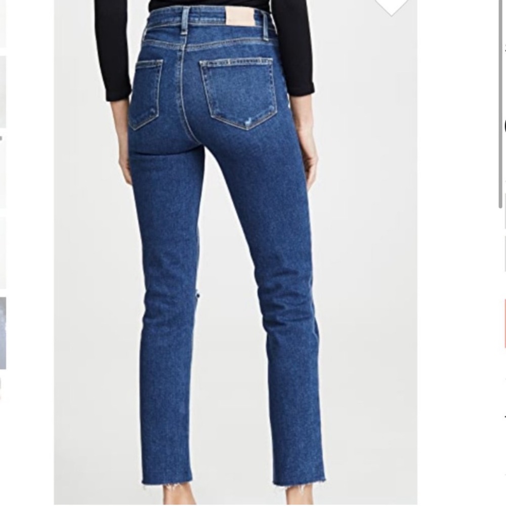 Paige denim Hoxton slim jeans dark wash - Picture 4 of 11